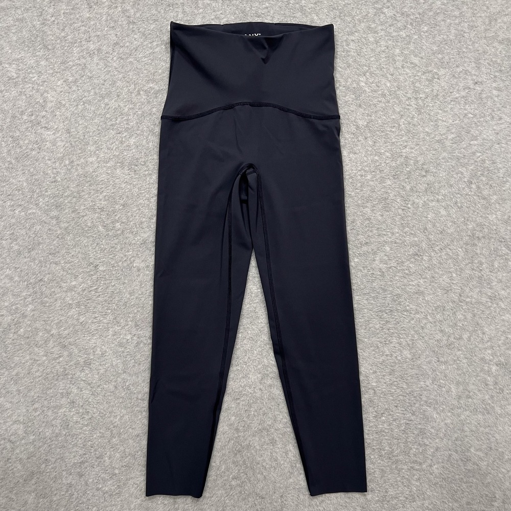 Spanx Charcoal Grey Shape Booty Boost Active 7/8 Legging Tummy Control Sz Small